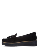 Daiki Platform Lug Sole Tassel Loafers - SELFTRITSS   