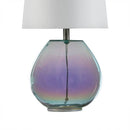 Colored Glass Base Bedroom Table Lamp - SELFTRITSS