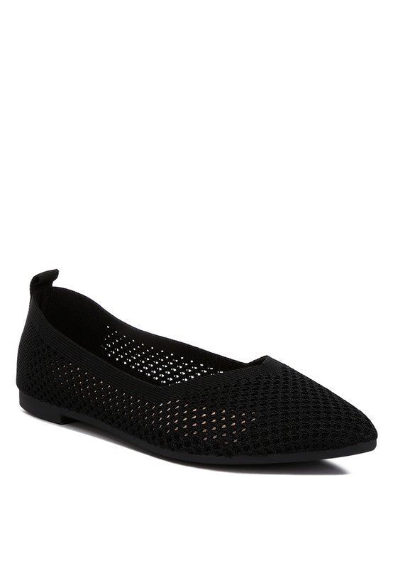 Selaris Fly Knit Slip On Ballerinas - SELFTRITSS  