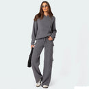 Sweater Knitted Activewear Set - SELFTRITSS   