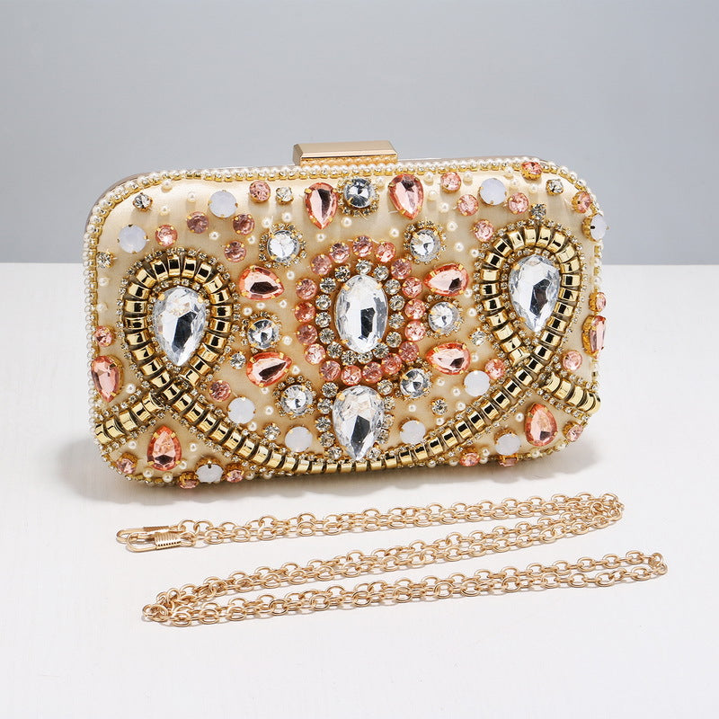 Embroidered Evening Clutch Bag - SELFTRITSS