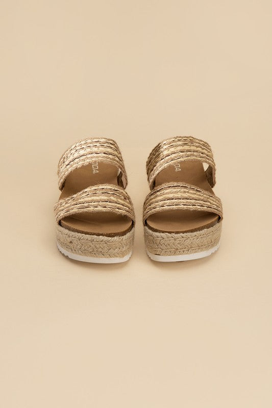 West Espadrille Slides - SELFTRITSS   