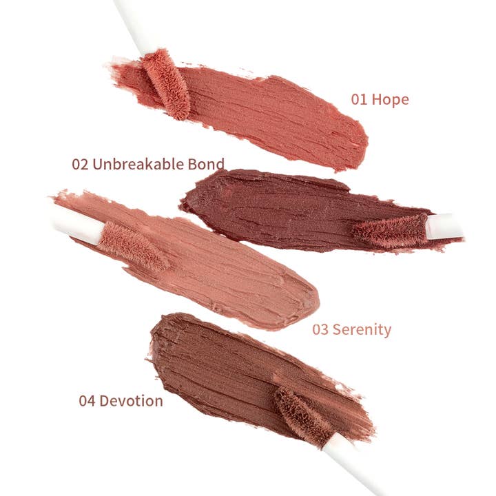 Liquid Matte Lipstick Smudge-Free Formula 4 Shades - SELFTRITSS