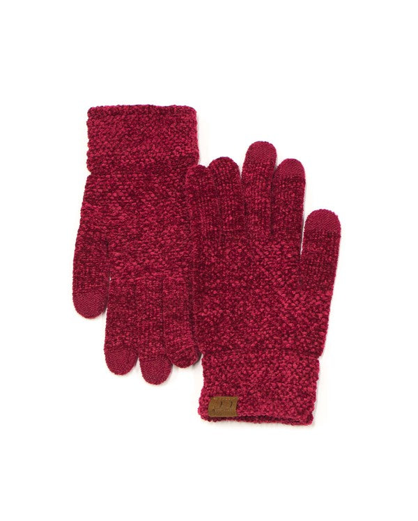 Chenille Touch Gloves - SELFTRITSS   