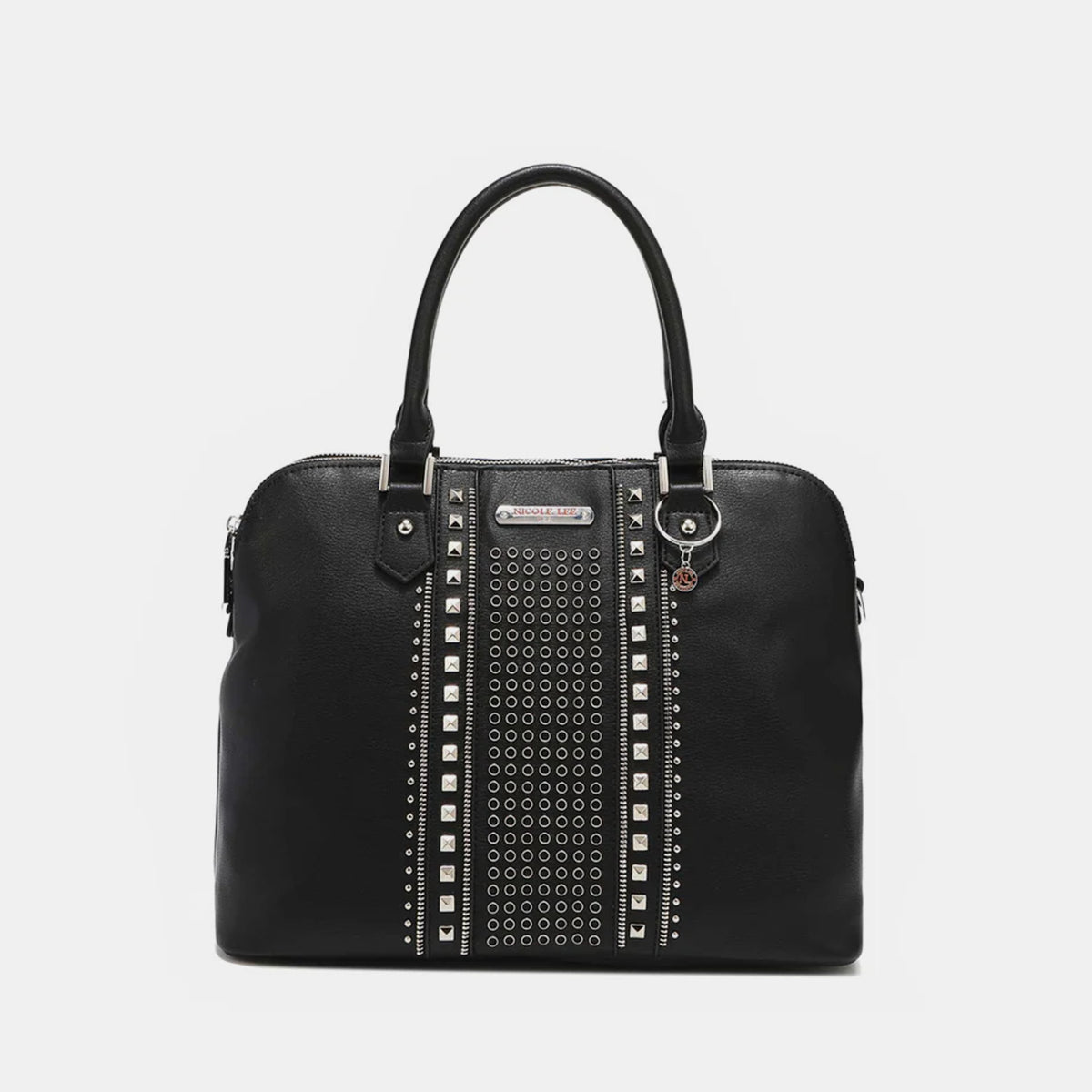 Nicole Lee USA Studded Decor Handbag - SELFTRITSS