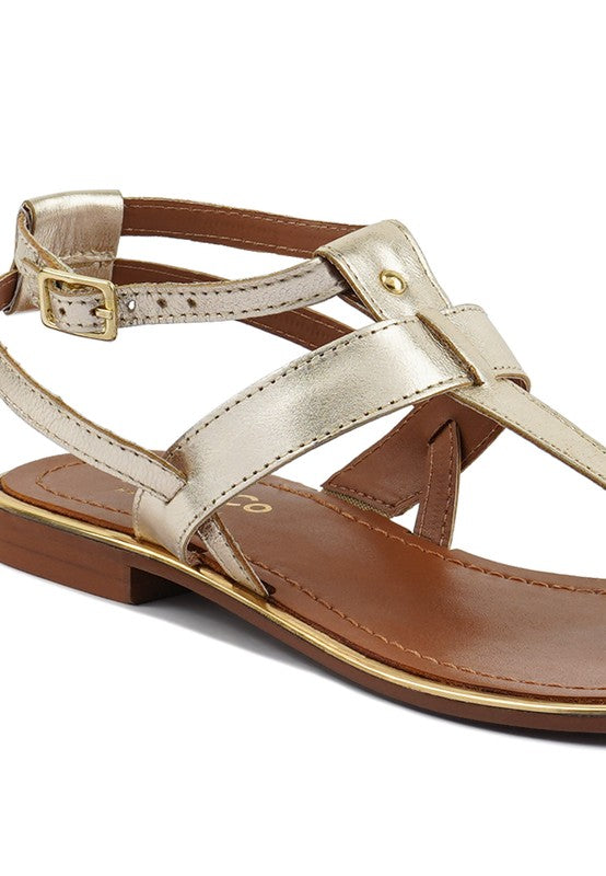 Irene Flat Thong Sandals - SELFTRITSS  