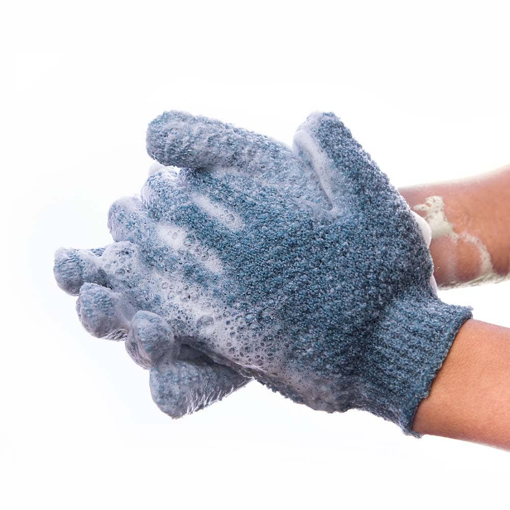 Exfoliating Shower Gloves - (Pack of 4 Gloves) - SELFTRITSS