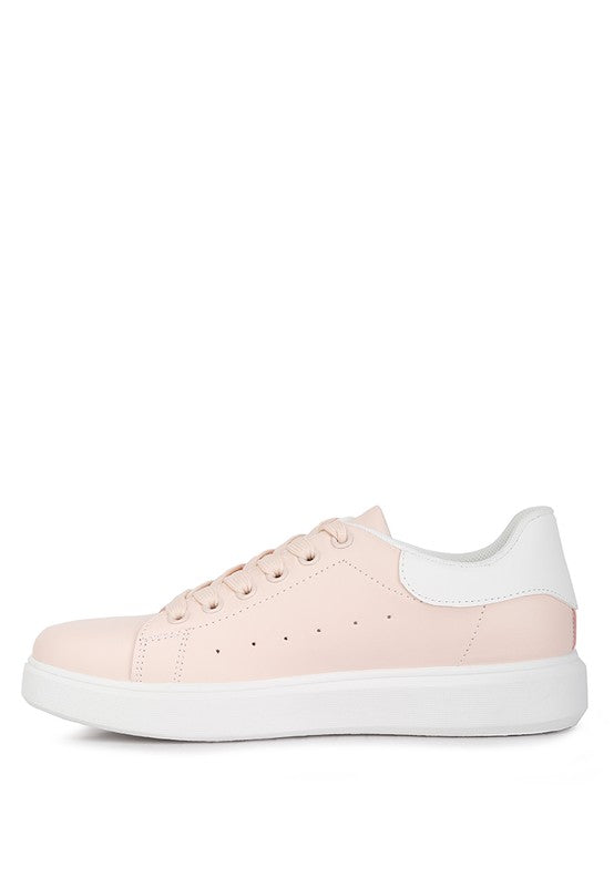 Enora Comfortable Lace Up Sneakers - SELFTRITSS  