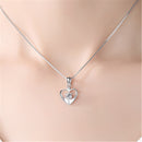 Silver Heart Pendant Necklace - SELFTRITSS