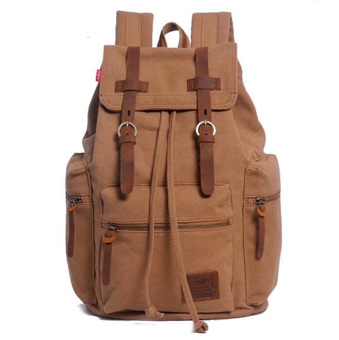 men's backpack vintage canvas backpack - SELFTRITSS   