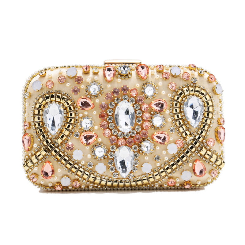 Embroidered Evening Clutch Bag - SELFTRITSS