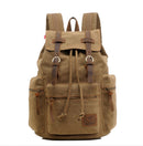 men's backpack vintage canvas backpack - SELFTRITSS   