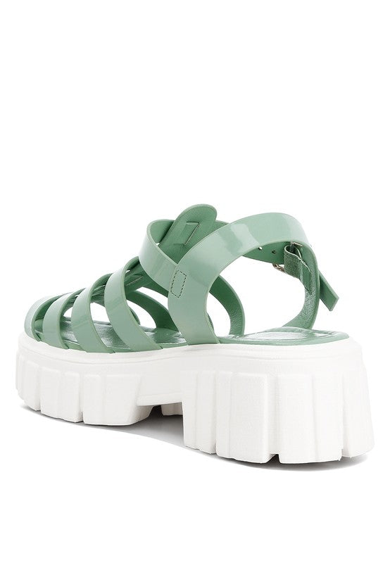 Zurie Chunky Gladiator Sandals - SELFTRITSS  