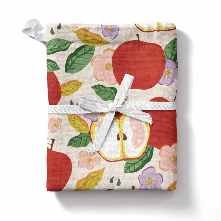 Apple Tree Tea Towel Set of 3 - SELFTRITSS