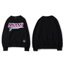 Pullover Sweatshirt Pink Letter Print - SELFTRITSS   