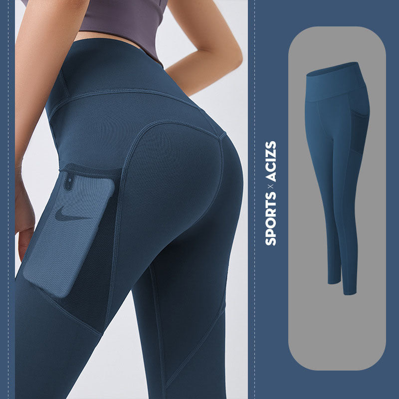 Gym Leggings With Pockets - SELFTRITSS