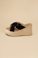 Manta Espadrille Platform Slides - SELFTRITSS   