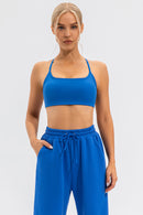 Crisscross Spaghetti Strap Active Cami - SELFTRITSS   