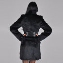 Women's Faux Mink Fur Coat - SELFTRITSS