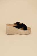 Manta Espadrille Platform Slides - SELFTRITSS   