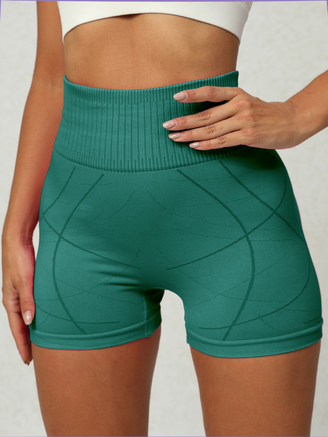 High Waist Active Shorts - SELFTRITSS   