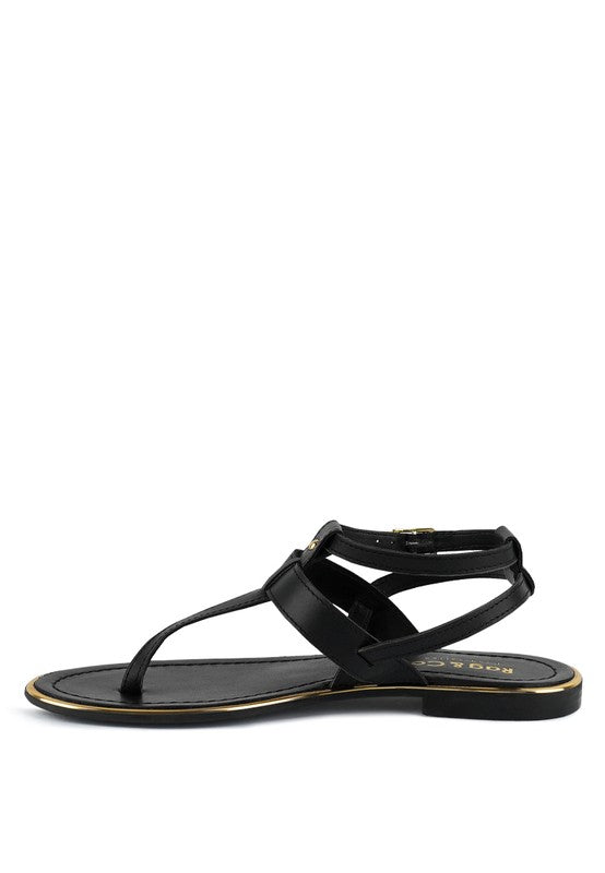 Irene Flat Thong Sandals - SELFTRITSS  