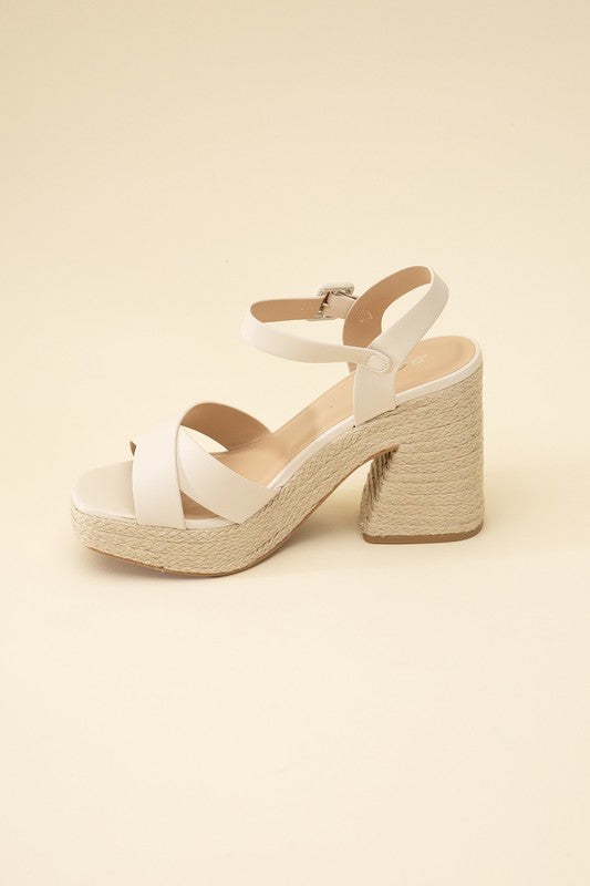 Espadrille Sandal Heel - SELFTRITSS   