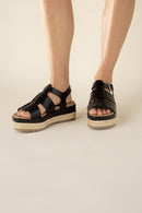 Espadrille Gladiator Sandals - SELFTRITSS   