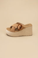 Manta Espadrille Platform Slides - SELFTRITSS   