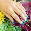 Dainty Twisted Rope Ring - SELFTRITSS   