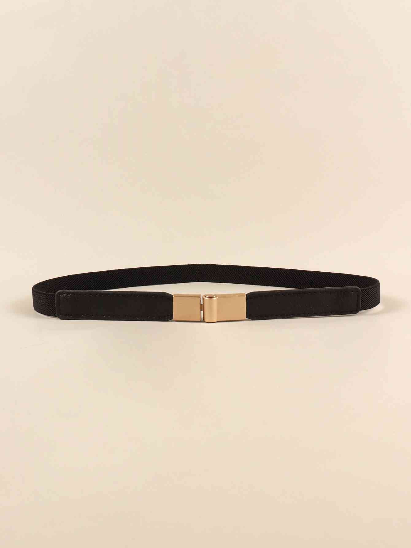 PU Elastic Skinny Belt - SELFTRITSS