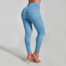 Women's High Waist Skinny Jeans Trousers - SELFTRITSS