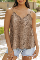 Leopard Cheetah Print Shift Tank - SELFTRITSS   