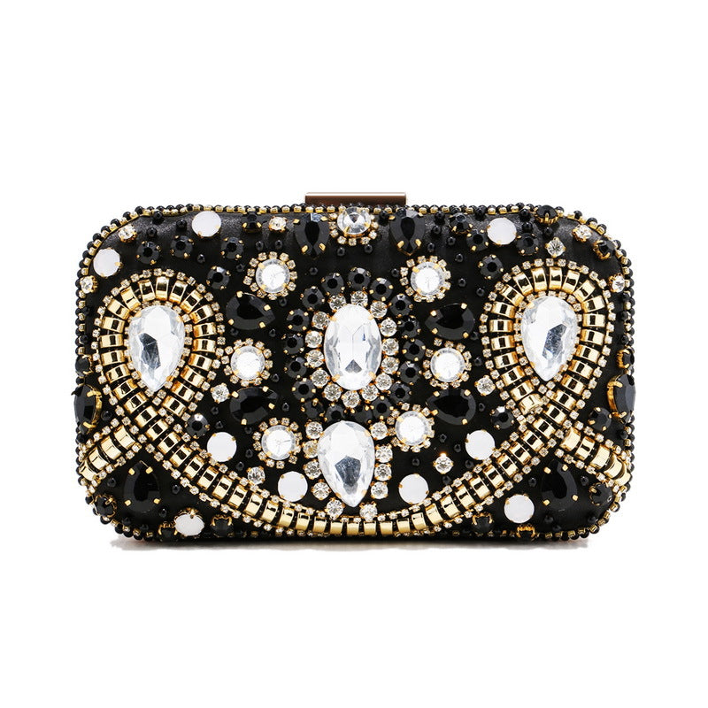 Embroidered  Evening Clutch Bag