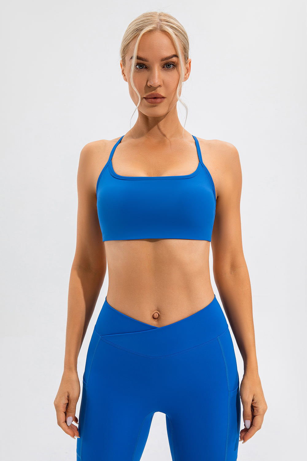 Crisscross Spaghetti Strap Active Cami - SELFTRITSS   