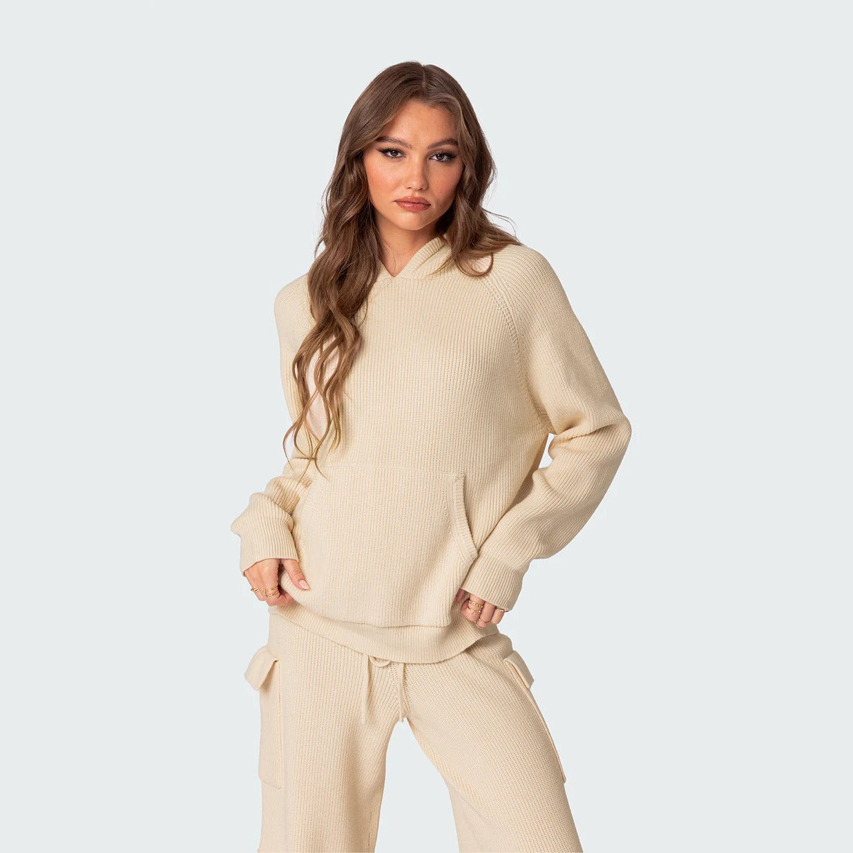 Sweater Knitted Activewear Set - SELFTRITSS   