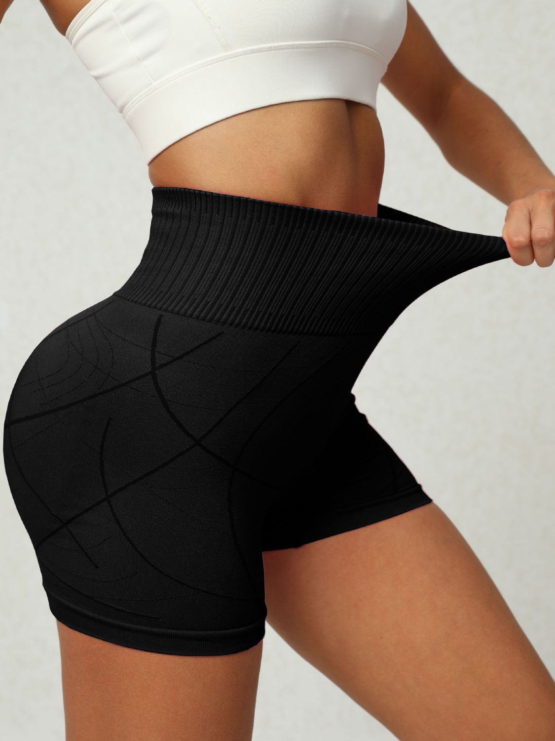 High Waist Active Shorts - SELFTRITSS   