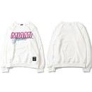 Pullover Sweatshirt Pink Letter Print - SELFTRITSS   