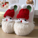 Santa Claus Warm- lined Slippers