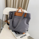 Canvas Shoulder Tote Bag Large Capacity - SELFTRITSS