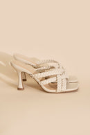 Double Cross Braided Heels - SELFTRITSS   