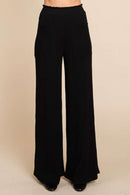 Culture Code Full Size High Waist Wide Leg Pants - SELFTRITSS   