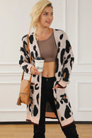 Leopard Print Cardigan Long Sleeve