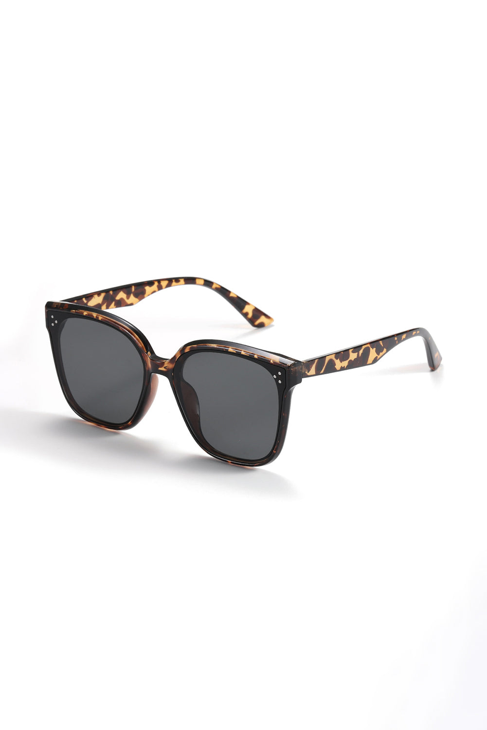 Leopard Square Frame Vintage Sunglasses - SELFTRITSS