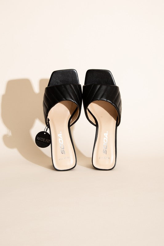 Slide Mule Heels - SELFTRITSS   