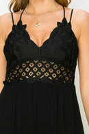 In Love Bustier Lace Maxi Dress - SELFTRITSS   