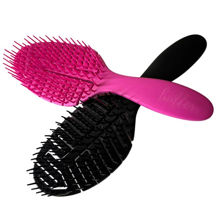The Hair Brush Hot Pink