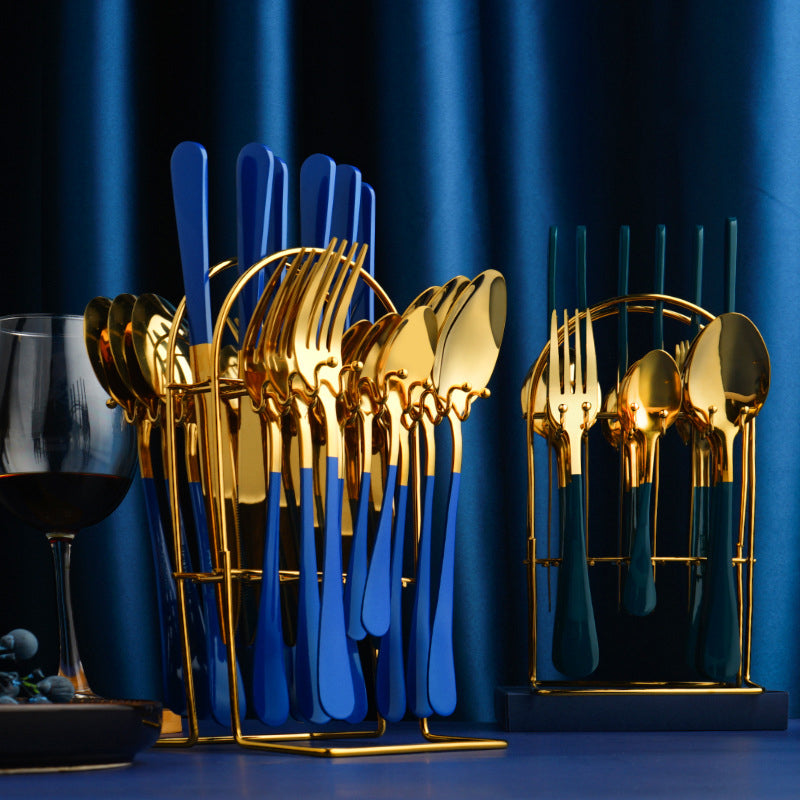 Gold Dinnerware  tainless Steel Cutlery Set