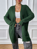 Forest Green Long Sleeve Cardigan