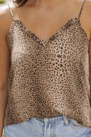 Leopard Cheetah Print Shift Tank - SELFTRITSS   